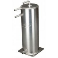Base Mount 2 Litre Fuel Swirl Pot slim - push fitting