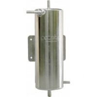 Bulk Head Mount 1.5 Ltr Fuel Swirl Pot - Push Fittings