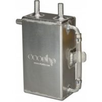 1 Litre Square Bulk Head Mount Oil Catch Tank
