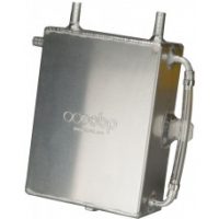 2 Litre Square Bulk Head Mount Oil Catch Tank