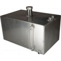 6 Gallon Square Aluminium JIC Fuel Tank