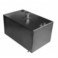 8 Gallon Square Aluminium Fuel Tank with Sender Hole