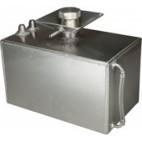 3 Gallon Square Aluminium JIC Fuel Tank with Splash Bowl