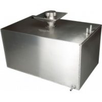 8 Gallon Square Aluminium Fuel Tank with Splash Bowl & Sender Hole