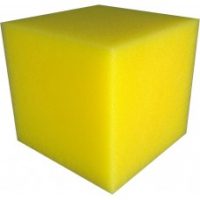 FIA Compliant Yellow (Polyester) Foam (Petrol) 10x10x10cm 1Litre Block