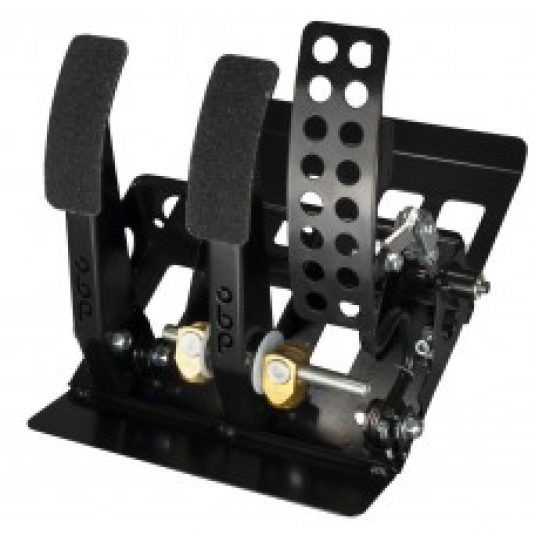 Track-Pro Floor Mounted 3 Pedal System - Mild Steel Reinforced Pedals