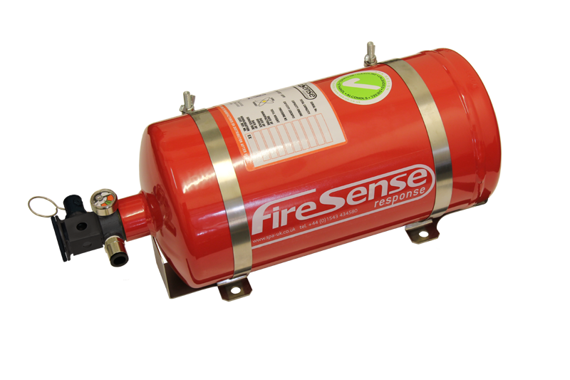 FIA approved 4 litre AFFF Steel mechanical automatic fire suppression