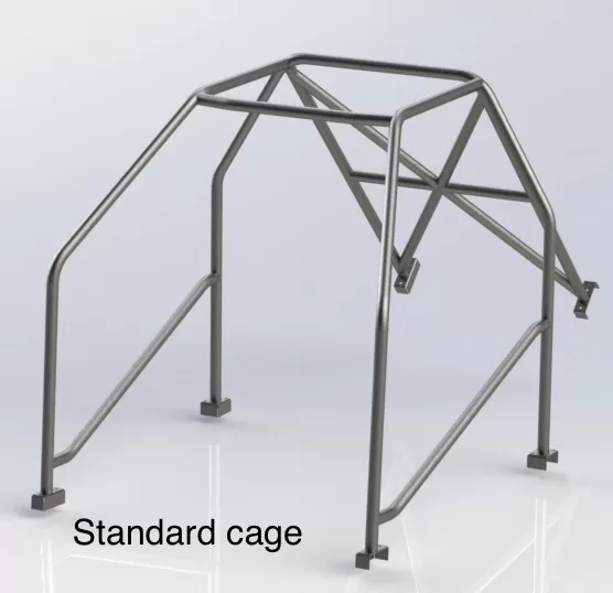 NISSAN 200SX S14 6 Point Bolt in Roll Cage