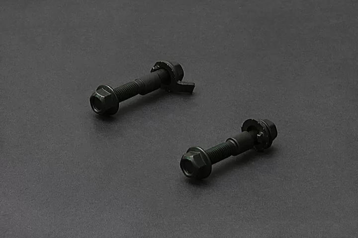 WMV ADJUSTABLE CAMBER BOLTS
FOR REPLACEMENT OF 12MM BOLTS
ADJUSTMENT RANGE: -2.0 TO +2.0