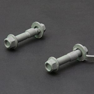 WMV ADJUSTABLE CAMBER BOLTS
FOR REPLACEMENT OF 14MM BOLTS
ADJUSTMENT RANGE: -2.0 TO +2.0