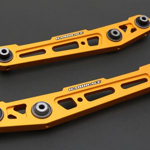 HONDA CIVIC EG REAR LOWER CONTROL -40MM SHOCK BUSHING
(HARDEN RUBBER-ALUMINUM-GOLD COLOR) 2PCS/SET