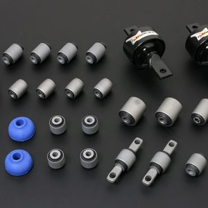 HONDA CIVIC EF/CRX 88-91 COMPLETE BUSHING EXCEPT: SI
(HARDEN RUBBER) 28PCS/SET
