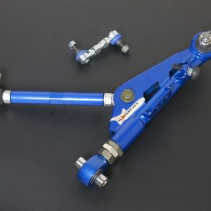 NISSAN NISSAN SILVIA 240SX S13 '89-94 FRONT ADJUSTABLE LOWER CONTROL ARM+STAB. LINK,V2 (PILLOW BALL) 4PCS/SET