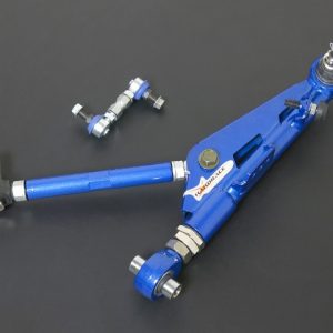 NISSAN NISSAN SILVIA 240SX S14/S15 '95-02 FRONT ADJUSTABLE LOWER CONTROL ARM+STAB. LINK,V2 MINIMUM +25MM EXTEND (PILLOW BALL) 4PCS/SET