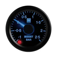 Boost Pressure Black Bezel -15 - +30 PSI