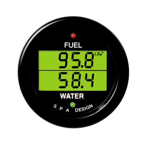 FUEL PRESSURE/WATER TEMPERATURE GAUGE (DG202)