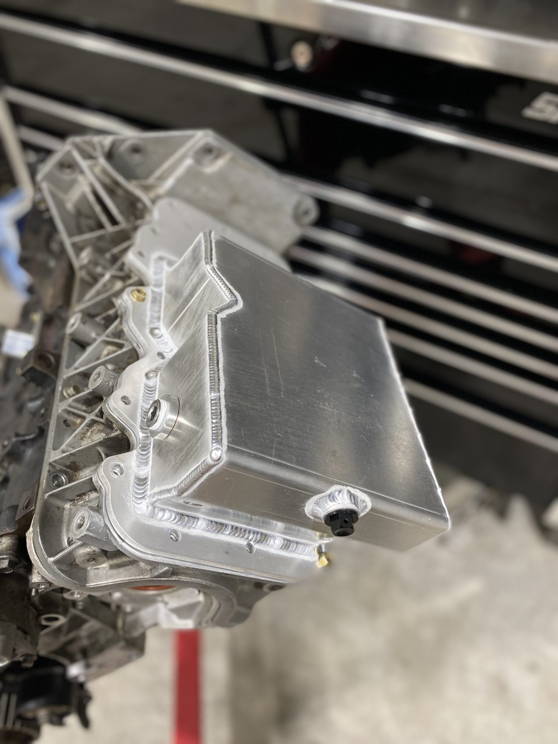 Zetec Aluminium Baffled Sump, ST170/RS 5 Quart