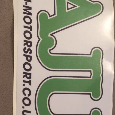 AJU Motorsport sticker - medium