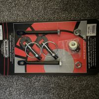 Grayston Competition Bonnet Pin Kit, Aluminium Anodised Black