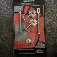 Grayston Competition Bonnet Pin Kit, Stainless Steel