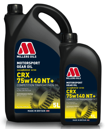 Millers Oil CRX 75w140 NT+ - 5 Litre
