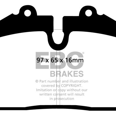 EBC Ultimax OEM Replacement Brake Pads  DP1013