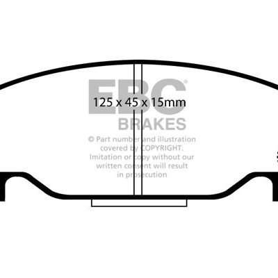 EBC Ultimax OEM Replacement Brake Pads  DP1015