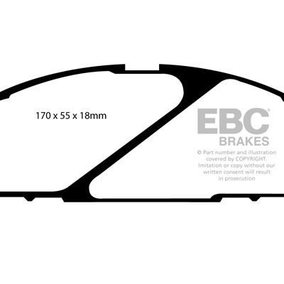 EBC Ultimax OEM Replacement Brake Pads  DP1020