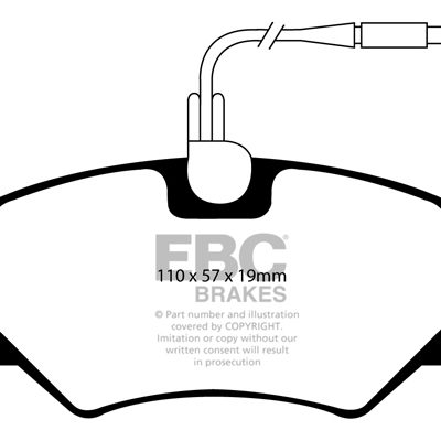 EBC Ultimax OEM Replacement Brake Pads  DP1021