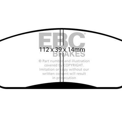 EBC Ultimax OEM Replacement Brake Pads  DP1023