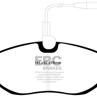 EBC Ultimax OEM Replacement Brake Pads  DP1024