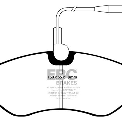 EBC Ultimax OEM Replacement Brake Pads  DP1025