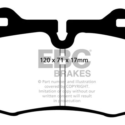 EBC Greenstuff 2000 Series Sport Brake Pads DP21032