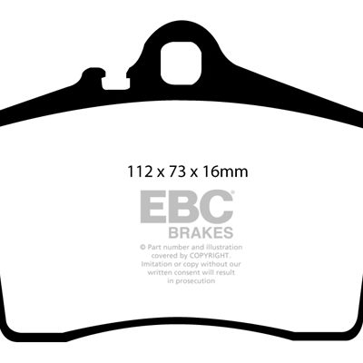 EBC Orangestuff FULL RACE Brake Pads DP91207