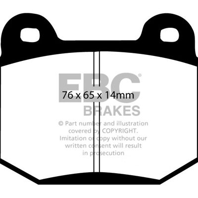 EBC Brakes Bluestuff NDX Trackday Brake Pads DP51538NDX