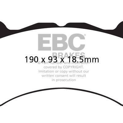 EBC Brakes Bluestuff NDX Trackday Brake Pads DP51983NDX
