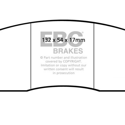 EBC Greenstuff 2000 Series Sport Brake Pads DP2002