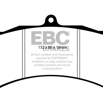 EBC Orangestuff FULL RACE Brake Pads DP9003