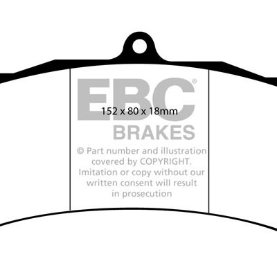 EBC Orangestuff FULL RACE Brake Pads DP9005