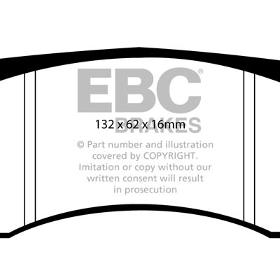 EBC Orangestuff FULL RACE Brake Pads DP9008