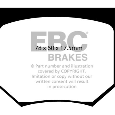 EBC Greenstuff 2000 Series Sport Brake Pads DP2035