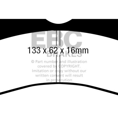 EBC Orangestuff FULL RACE Brake Pads DP9036