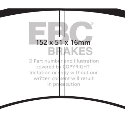 EBC Orangestuff FULL RACE Brake Pads DP9062