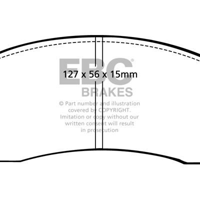 EBC Yellowstuff Street and Track Brake Pads DP4289R