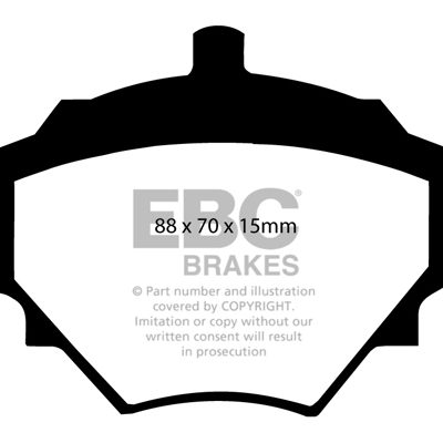EBC Yellowstuff Street and Track Brake Pads DP4294R