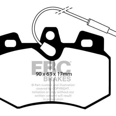 EBC Yellowstuff Street and Track Brake Pads DP4626R