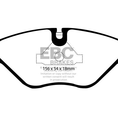 EBC Yellowstuff Street and Track Brake Pads DP4751R