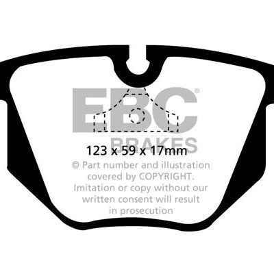 EBC Yellowstuff Street and Track Brake Pads DP4871R