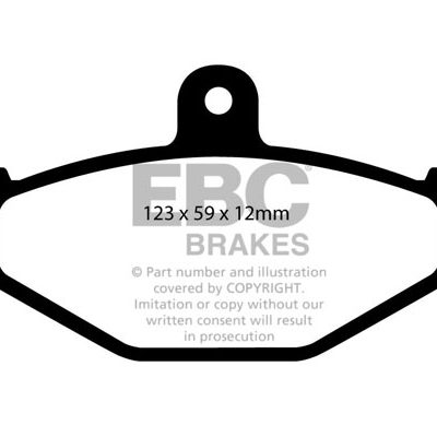 EBC Yellowstuff Street and Track Brake Pads DP4885/2R