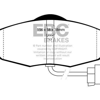 EBC Yellowstuff Street and Track Brake Pads DP4955R